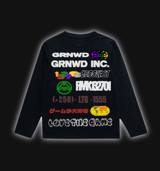 GRWD long sleeve (black)
