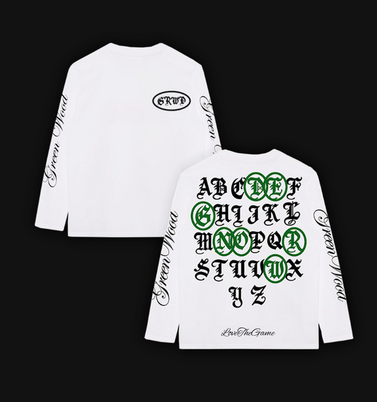 G alphabet long sleeve.